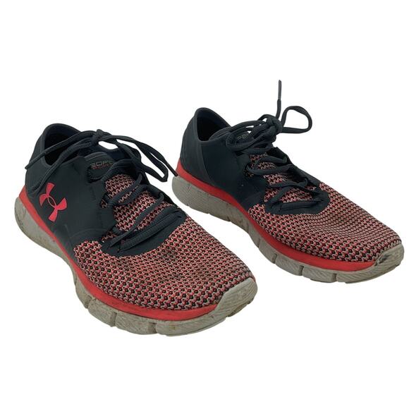 Under Armour Speedform Fortis 2 Women's Red/Black Athletic Shoes Size 9 Preowned - Picture 1 of 7